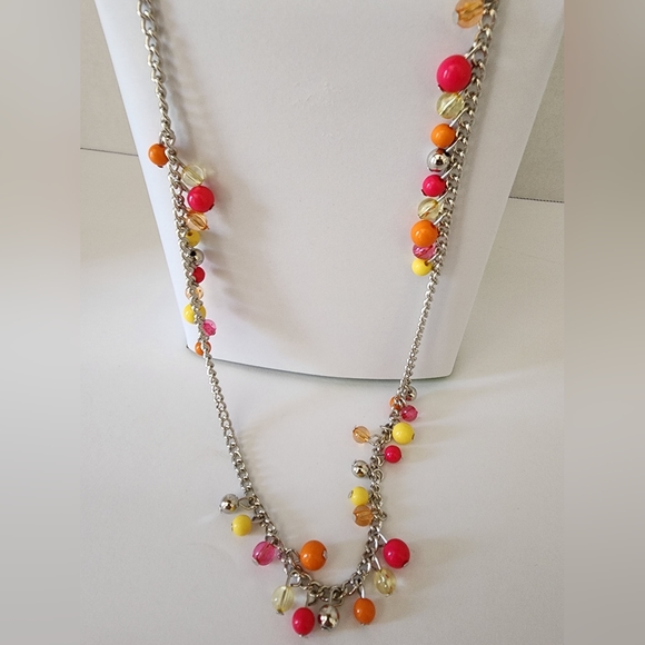 Paparazzi Miami Mojitio Multi Necklace Earring set (NWT) - Picture 12 of 14